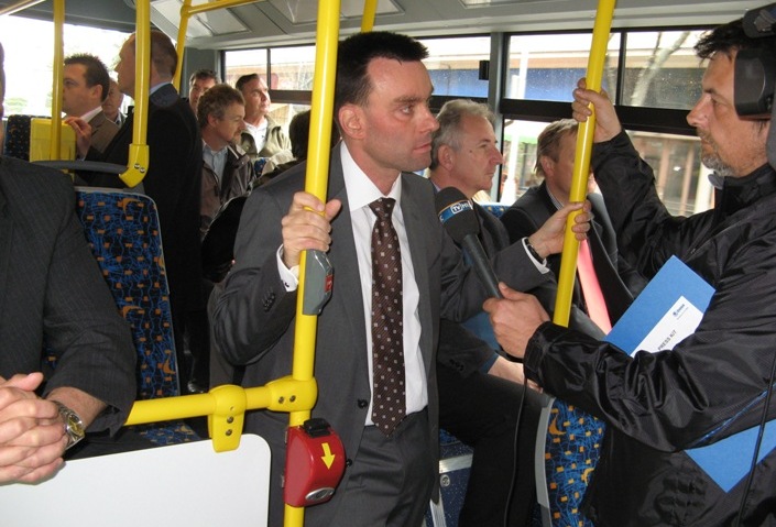 Představení nových trolejbusů v Hradci Králové